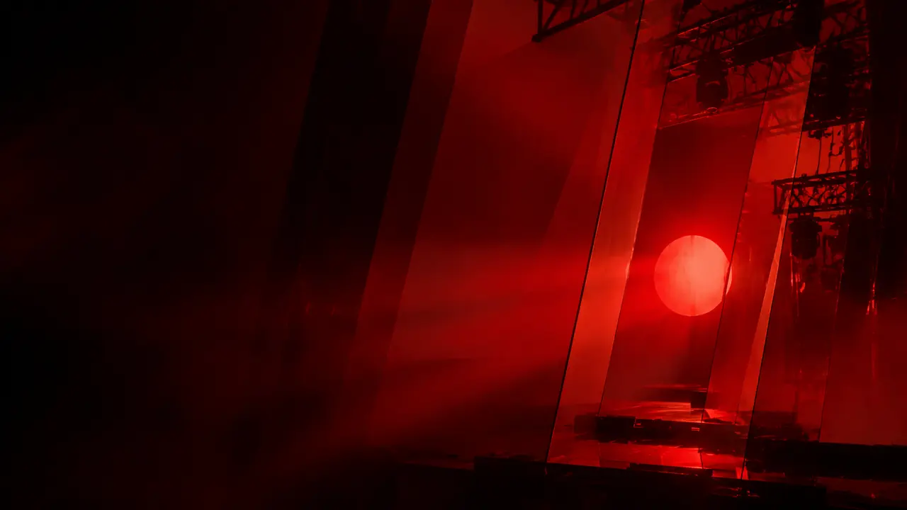 Stage lighting from the Красный огонёк case cover